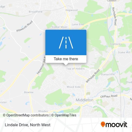 Lindale Drive map