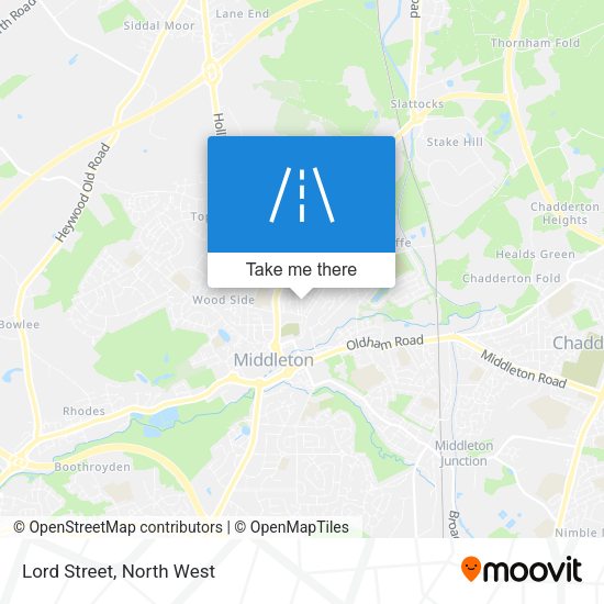 Lord Street map
