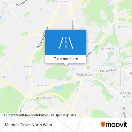 Mardale Drive map