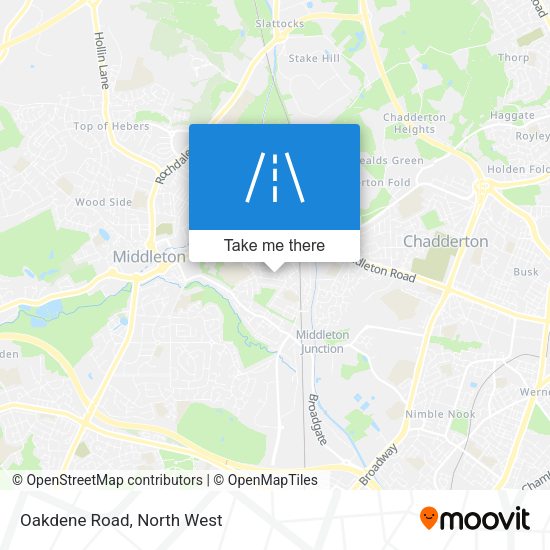 Oakdene Road map
