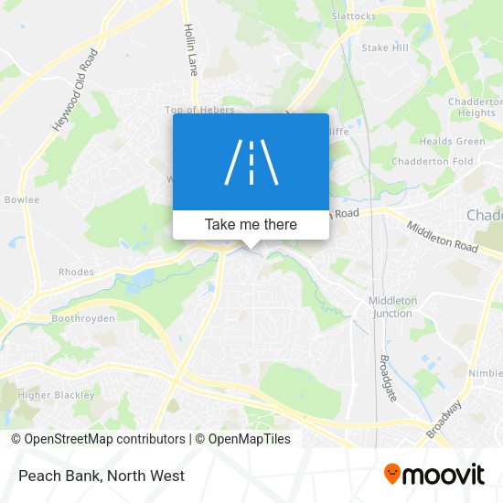 Peach Bank map