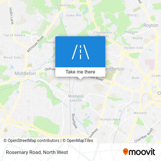 Rosemary Road map