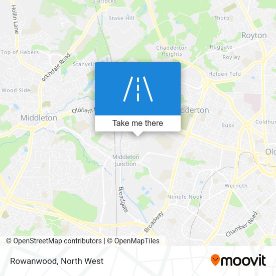 Rowanwood map