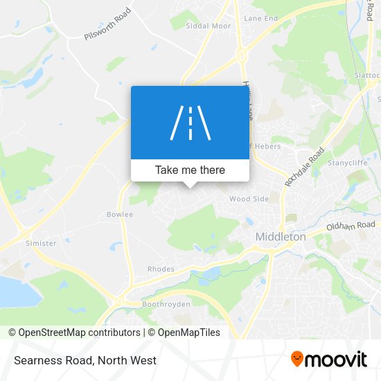 Searness Road map