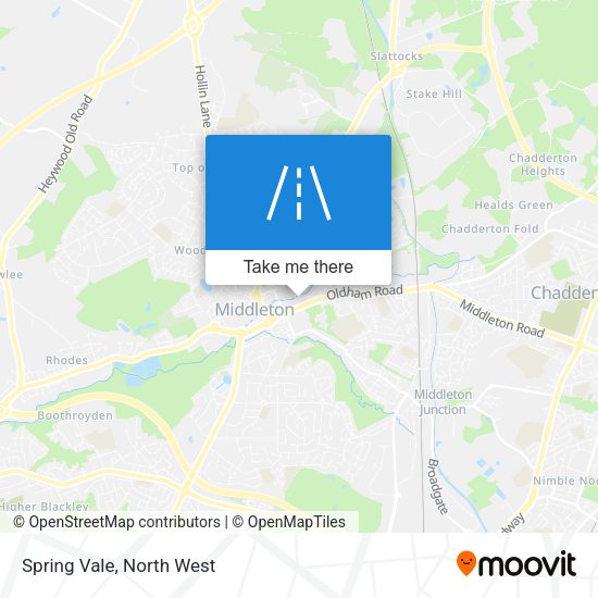 Spring Vale map