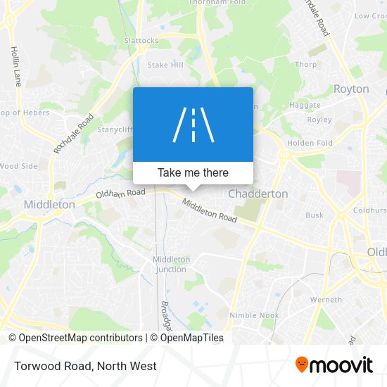 Torwood Road map