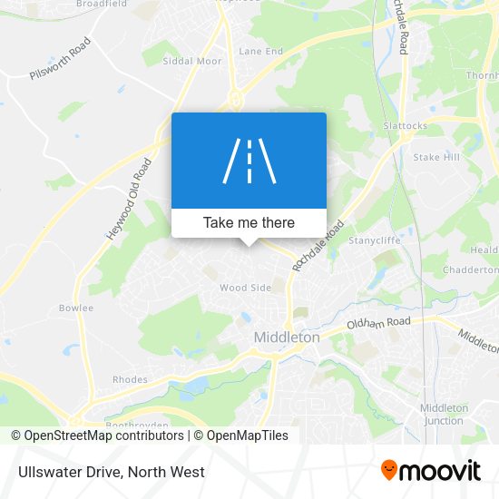 Ullswater Drive map