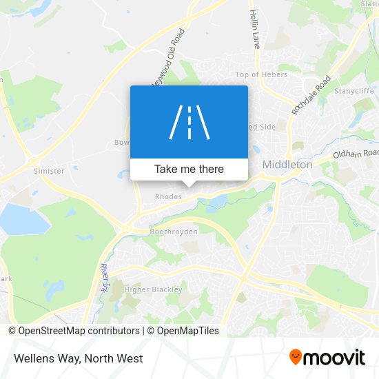 Wellens Way map