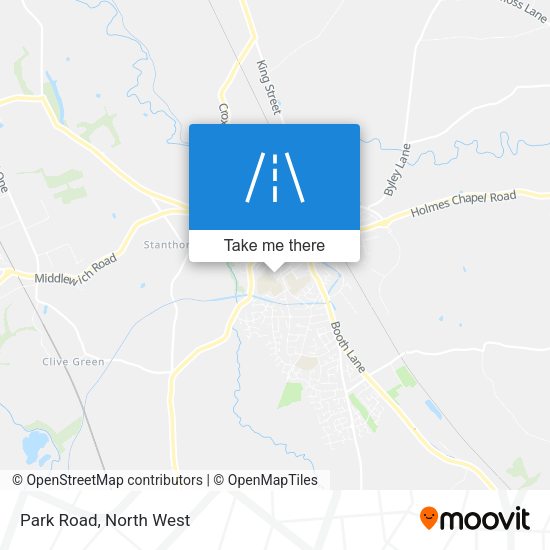 Park Road map