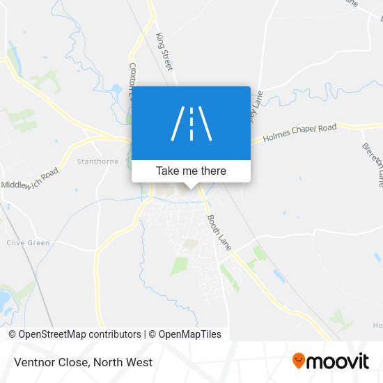 Ventnor Close map