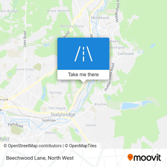 Beechwood Lane map