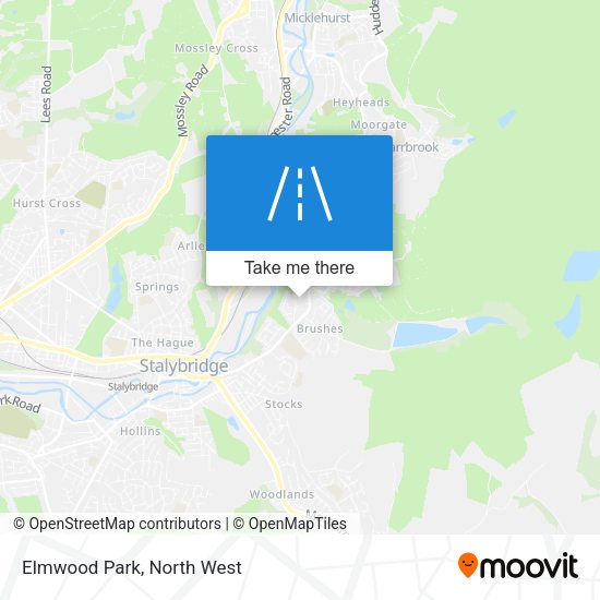 Elmwood Park map