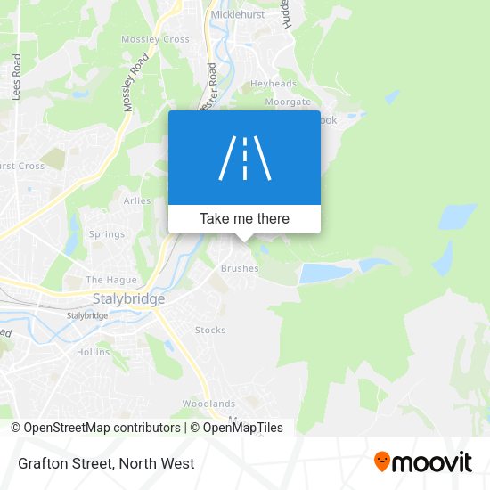 Grafton Street map