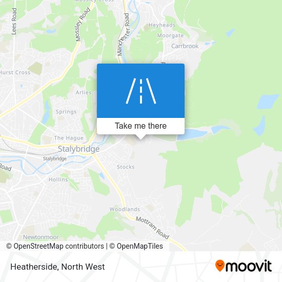 Heatherside map