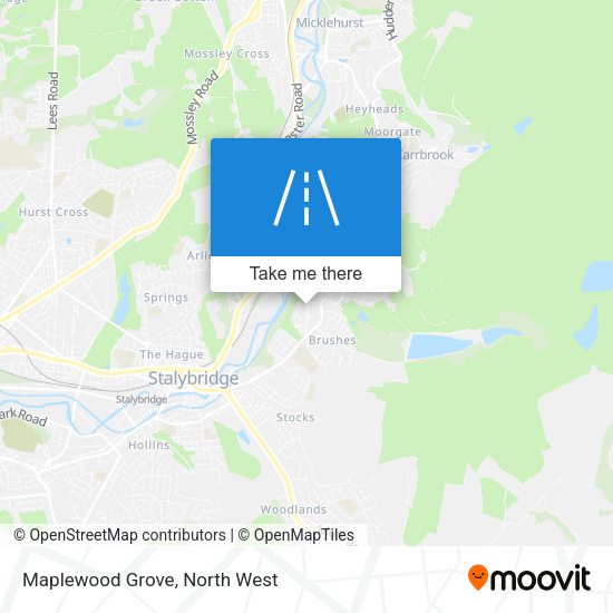 Maplewood Grove map