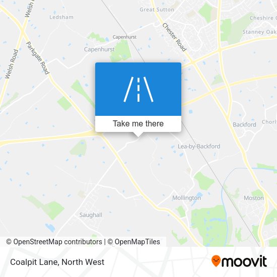 Coalpit Lane map