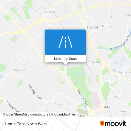 Home Park map