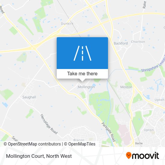 Mollington Court map