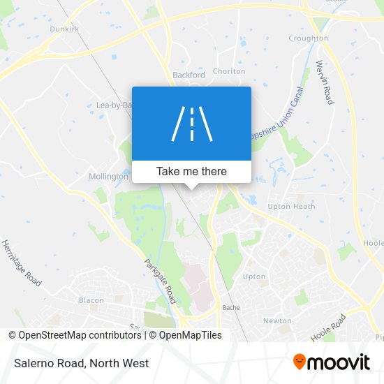 Salerno Road map