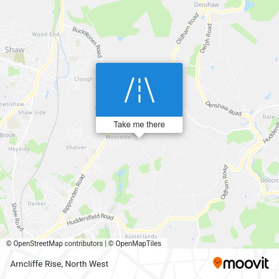 Arncliffe Rise map