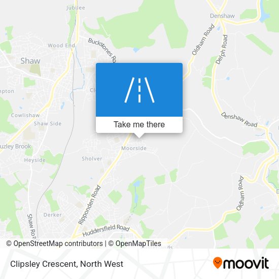 Clipsley Crescent map