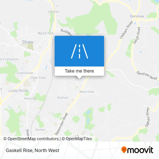 Gaskell Rise map