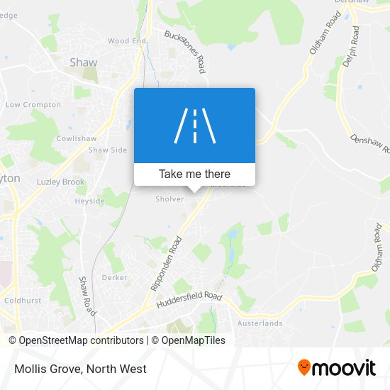 Mollis Grove map