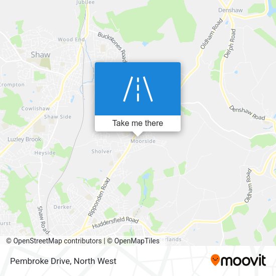 Pembroke Drive map