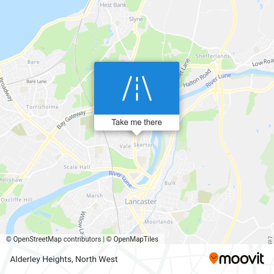 Alderley Heights map