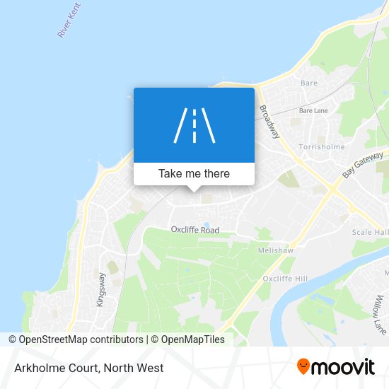 Arkholme Court map