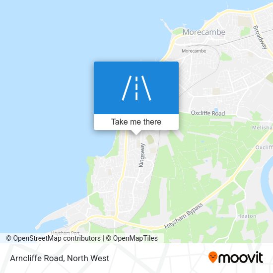 Arncliffe Road map