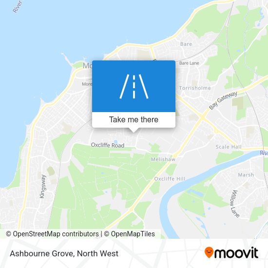Ashbourne Grove map