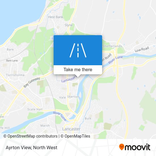 Ayrton View map