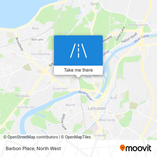 Barbon Place map