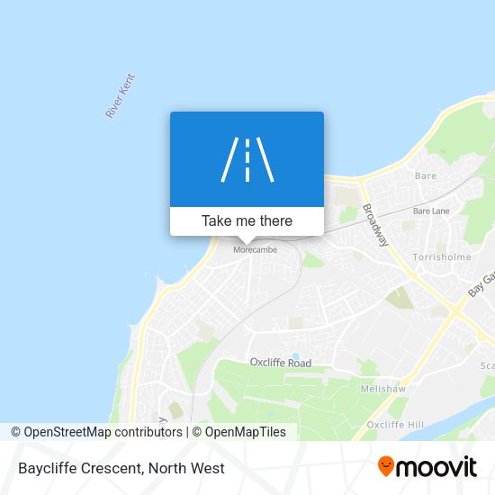 Baycliffe Crescent map