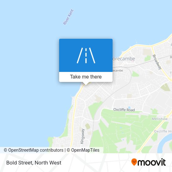 Bold Street map