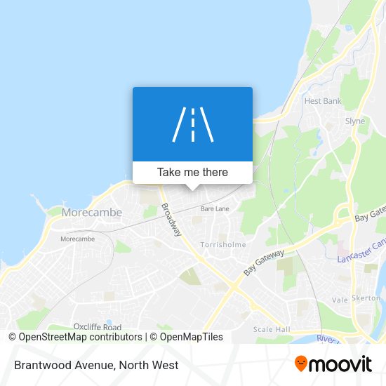 Brantwood Avenue map