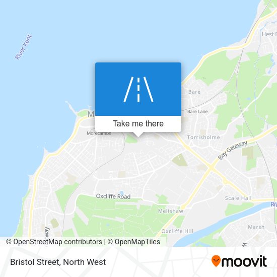Bristol Street map