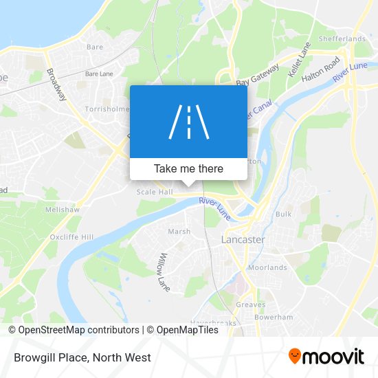 Browgill Place map