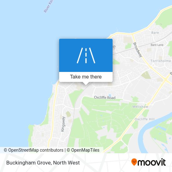 Buckingham Grove map