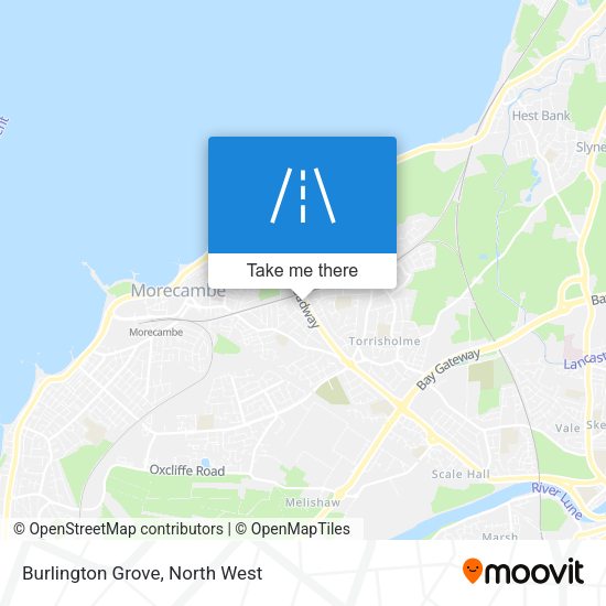 Burlington Grove map