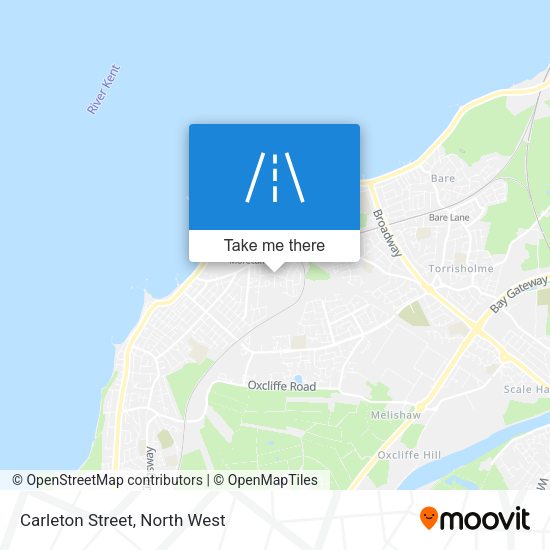 Carleton Street map