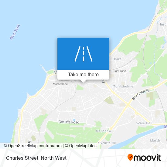 Charles Street map