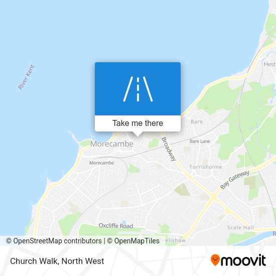 Church Walk map