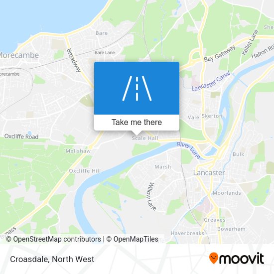 Croasdale map