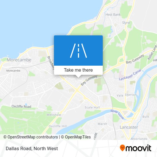 Dallas Road map