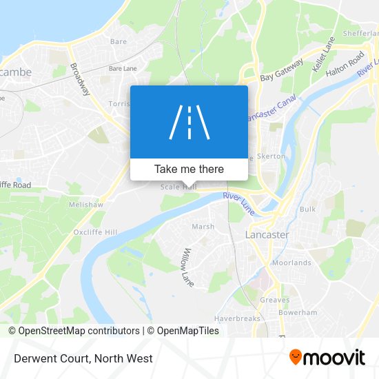Derwent Court map