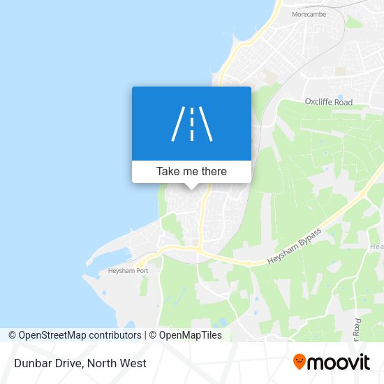 Dunbar Drive map