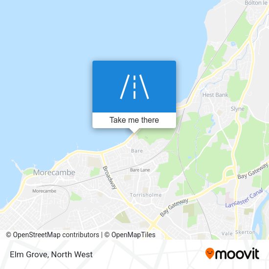 Elm Grove map