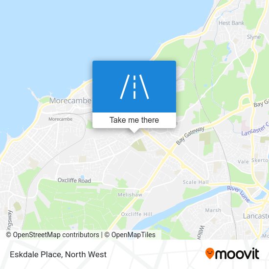Eskdale Place map